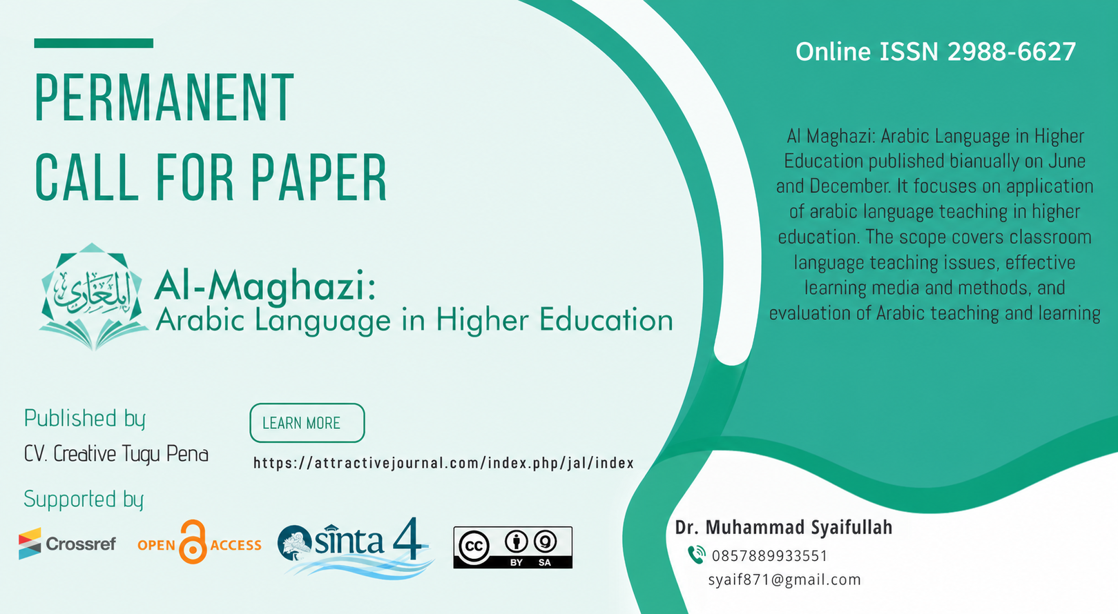 Call Paper Al Maghazi Sinta 4